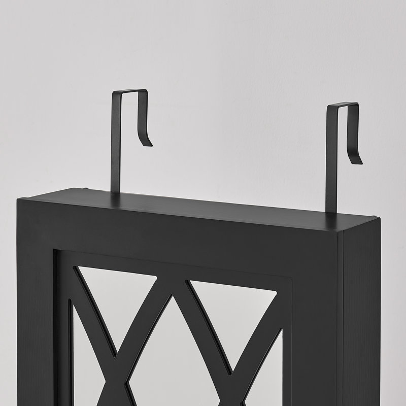 Millwood Pines Granby 14'' Wide Jewelry Armoire with Mirror & Reviews